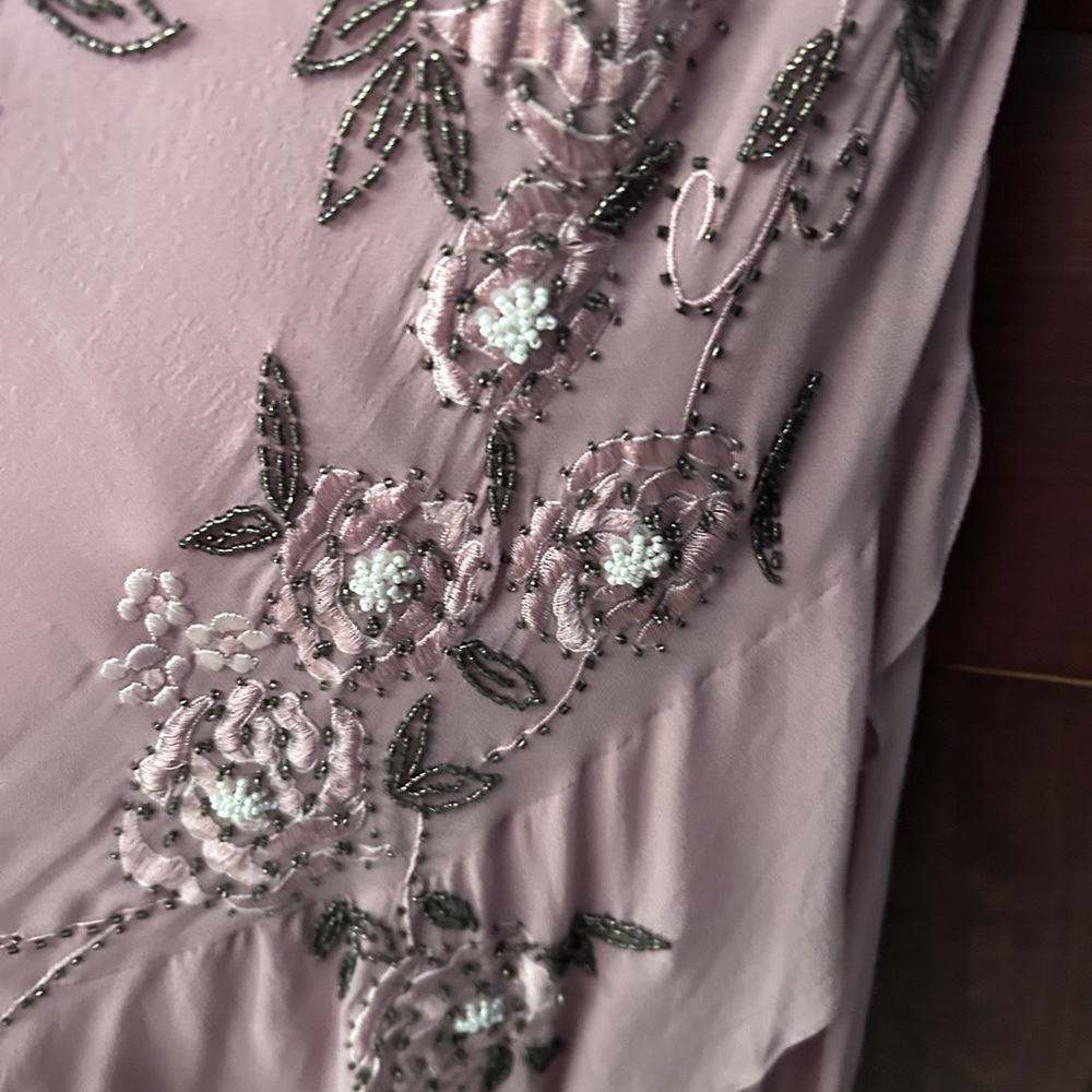 NWOT Sue Wong beaded fishtail gown - flawless Y2K mermaid fairy core dress - Picture 10 of 16